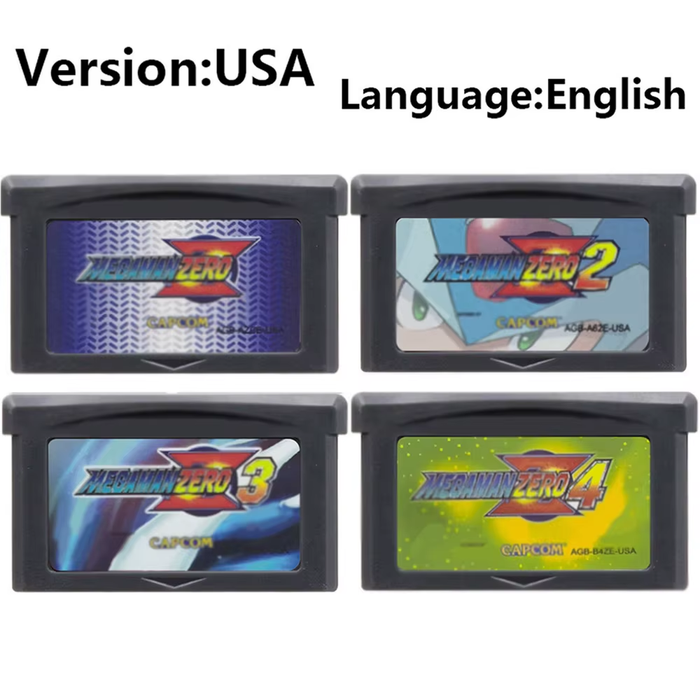 Megaman Zero GBA Series Game 32-Bit Video Game Cartridge Console Card Megaman Ze