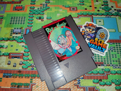 Rick and Morty NES Game Cart 8bit Adventure Region Free Collector Item