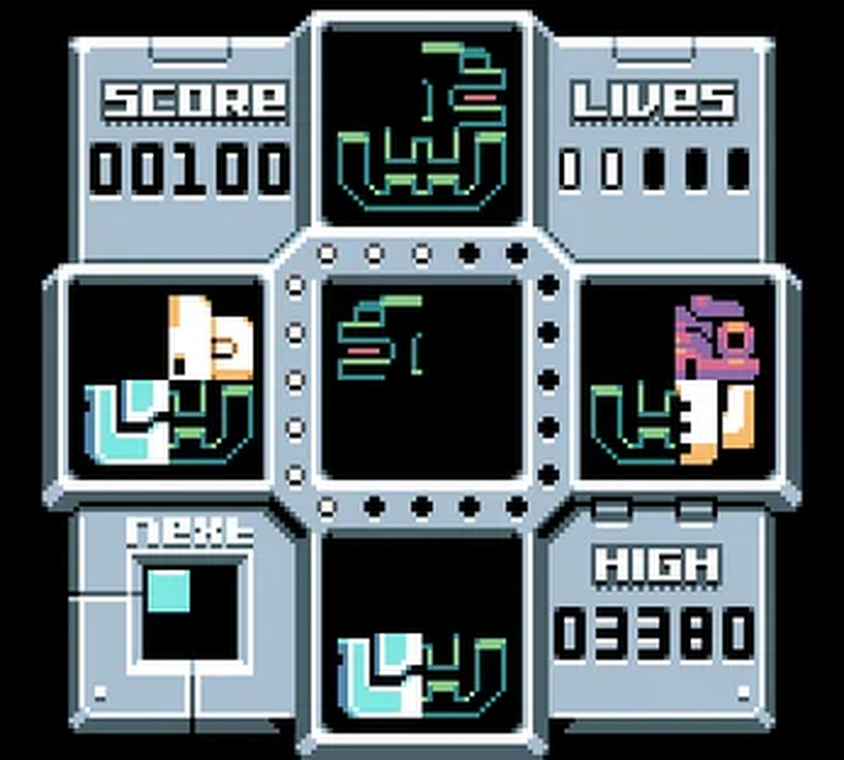 Quartet Puzzle Game Boy GBC Game Cartridge Addictive Face-Matching Classic