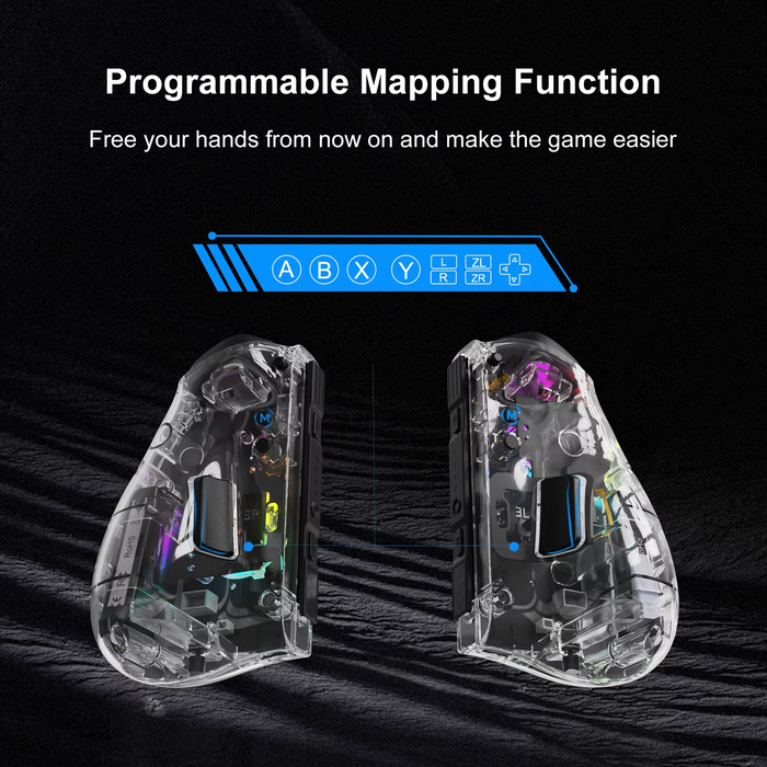 Linyuvo KS37B Meteor Light Joycons Wireless Controller for Switch/Oled 