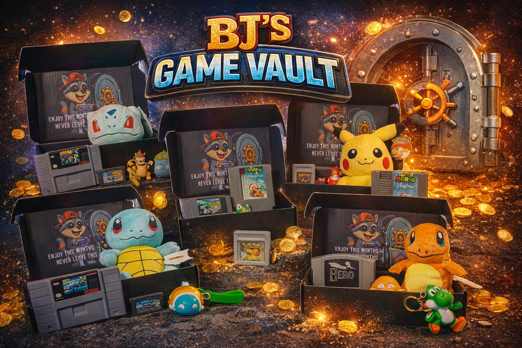 The Vault Box – Retro Gaming Subscription by BJ’s Game Vault