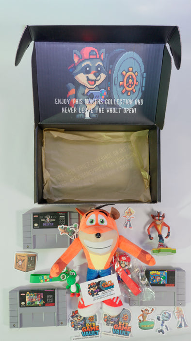 Toy figure of a fox character with accessories and packaging on a white background