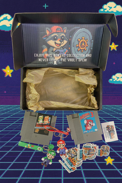 The Vault Box – Retro Gaming Subscription by BJ’s Game Vault