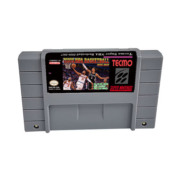 Tecmo Super NBA Basketball 2026-2027 - SNES