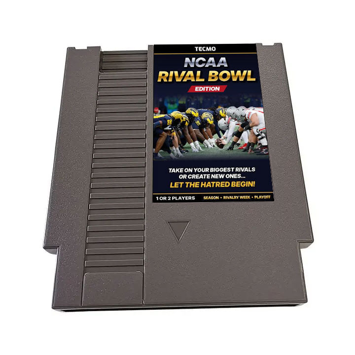 Tecmo Super Bowl NCAA RIVALS Edition - NES