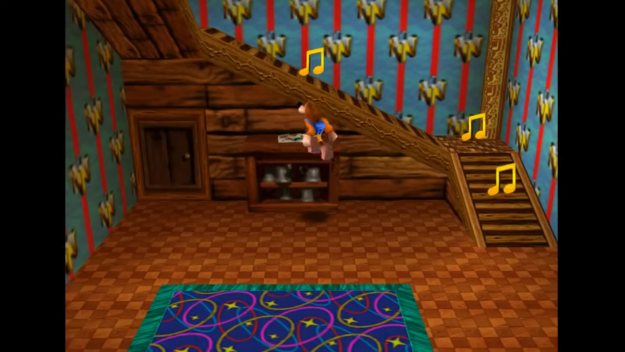 Banjo-Kazooie Santa's Village Christmas gameplay