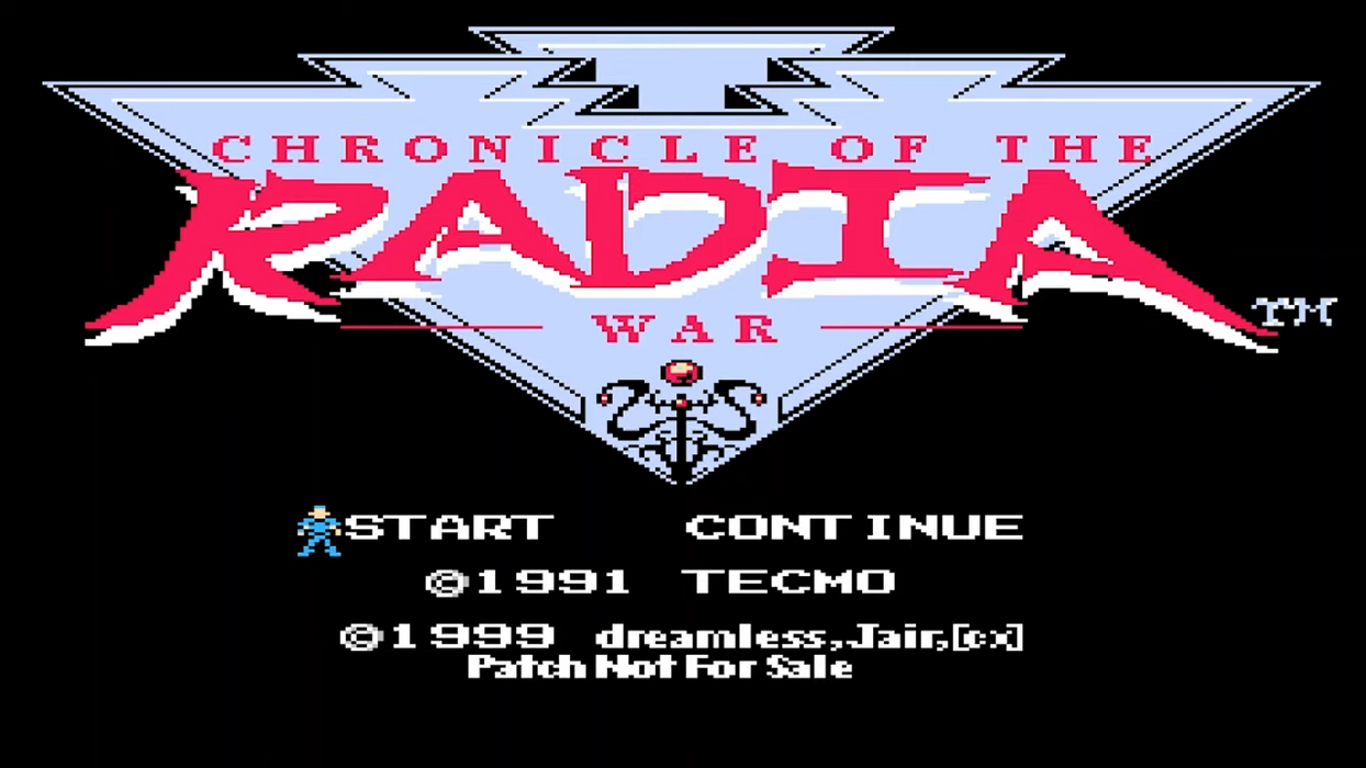 Chronicles of Radia War - NES