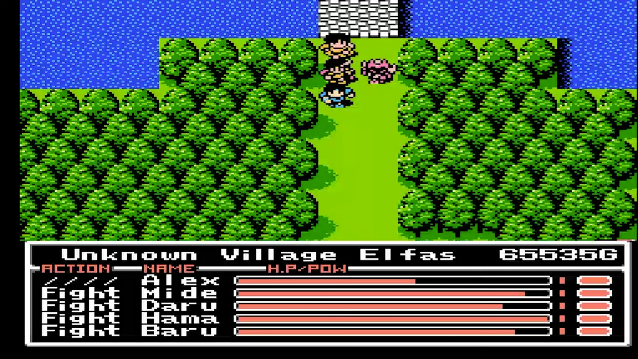 Chronicles of Radia War - NES