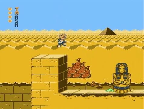 Garbage Pail Kids: Mad Mike and the Quest for Stale Gum - NES