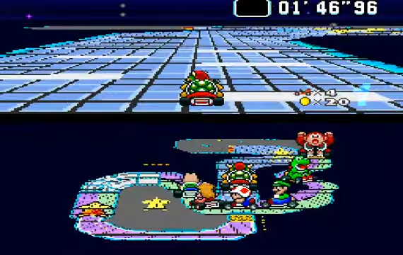SUPER MARIO KART 8 - SNES