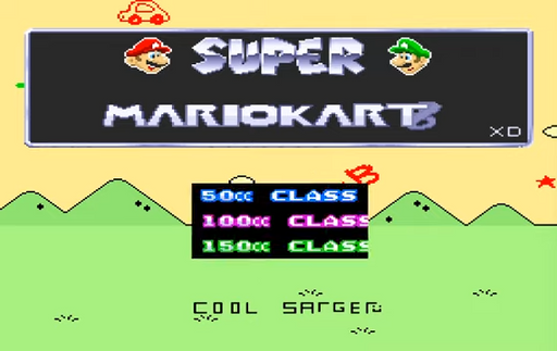 SUPER MARIO KART 8 - SNES