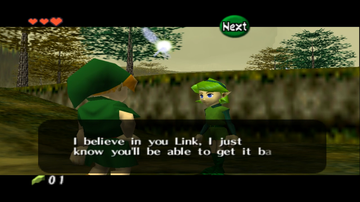 Zelda's Birthday Ocarina of Time hack gameplay