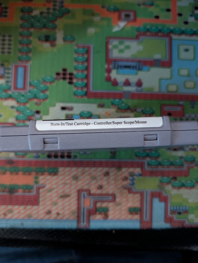 Burn-In Test Cartridge (Rev. D) – SNES
