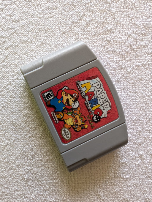 Paper Mario Master Quest N64 cartridge ROM hack