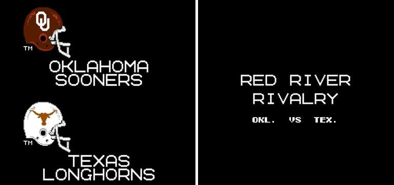 Tecmo Super Bowl NCAA RIVALS Edition - NES