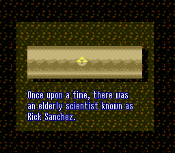 Rick and Morty: A Link to the Past – SNES