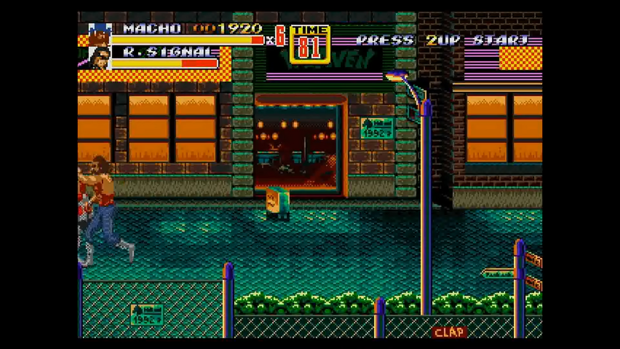 Streets of Rage 2 WWF Edition - Genesis