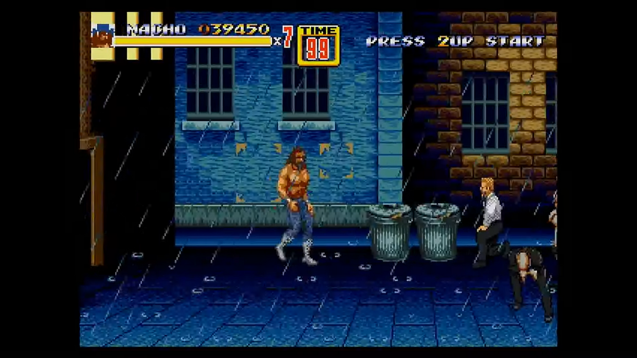 Streets of Rage 2 WWF Edition - Genesis