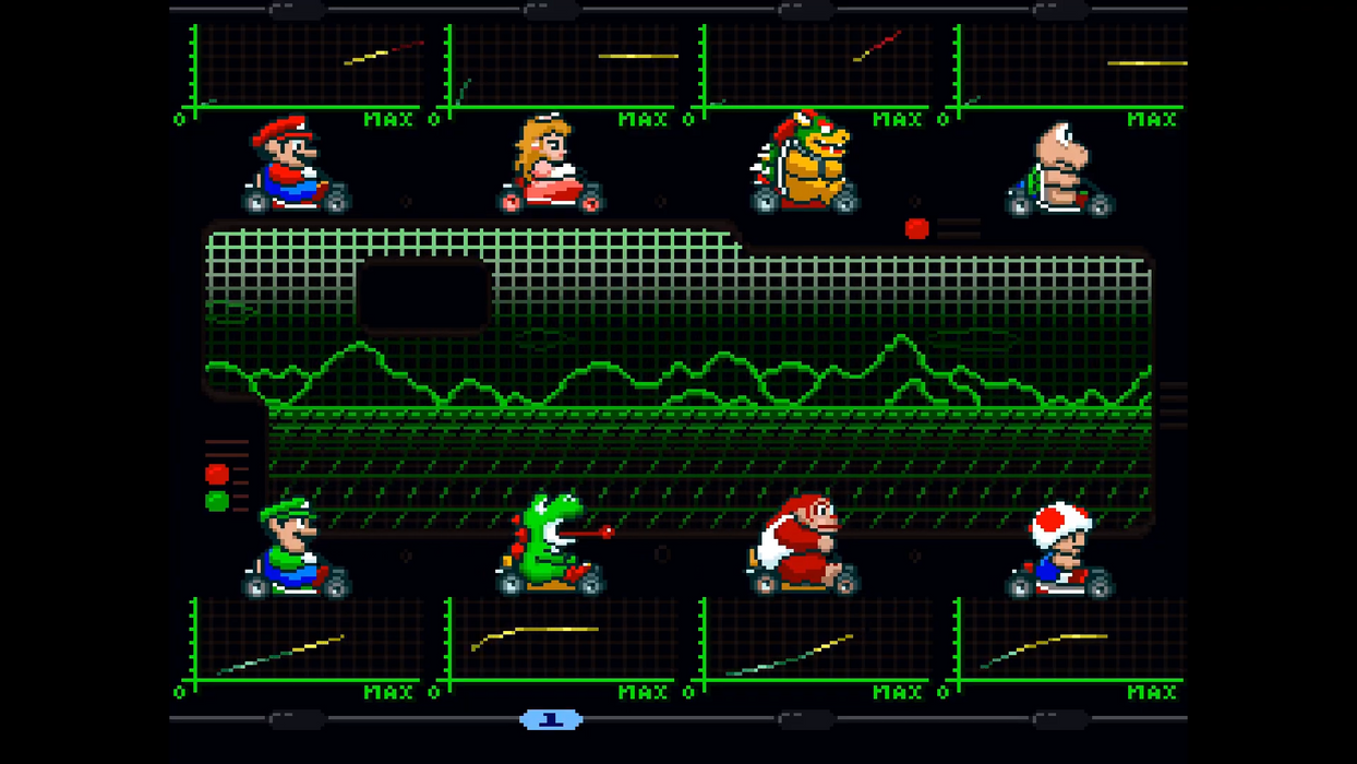 MARIO KART F1 TRACKS - SNES