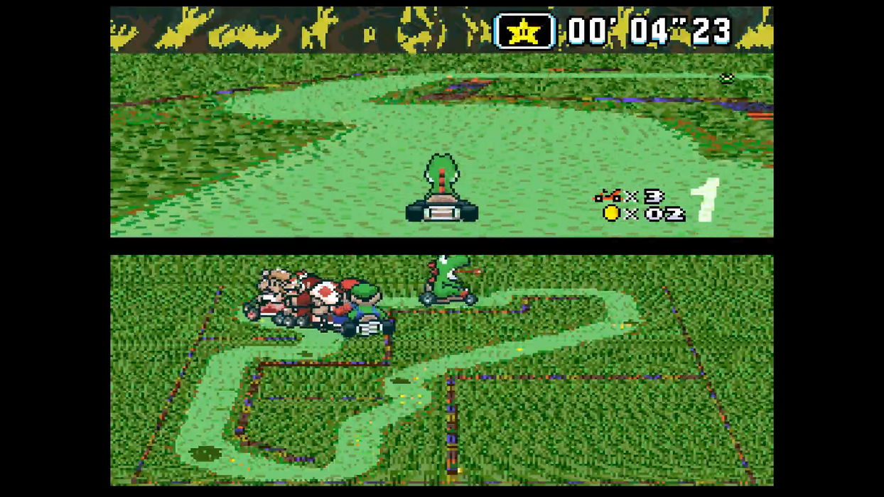 MARIO KART F1 TRACKS - SNES