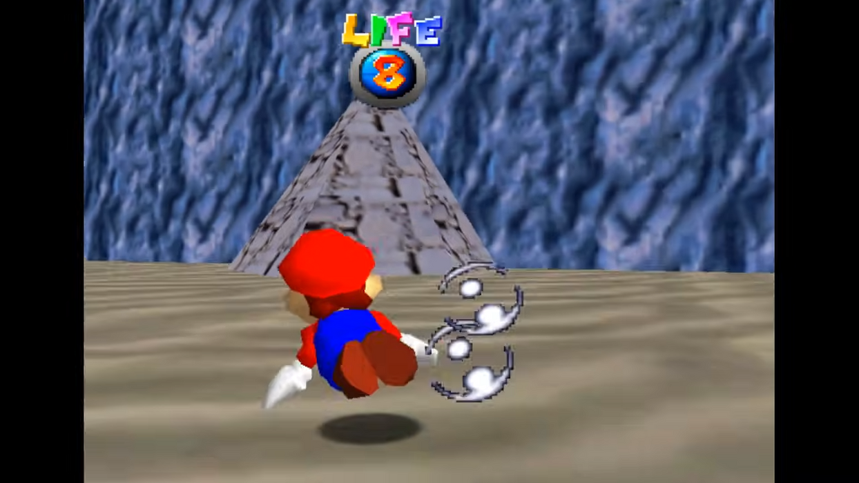 Super Mario 64 The Green Stars new level gameplay