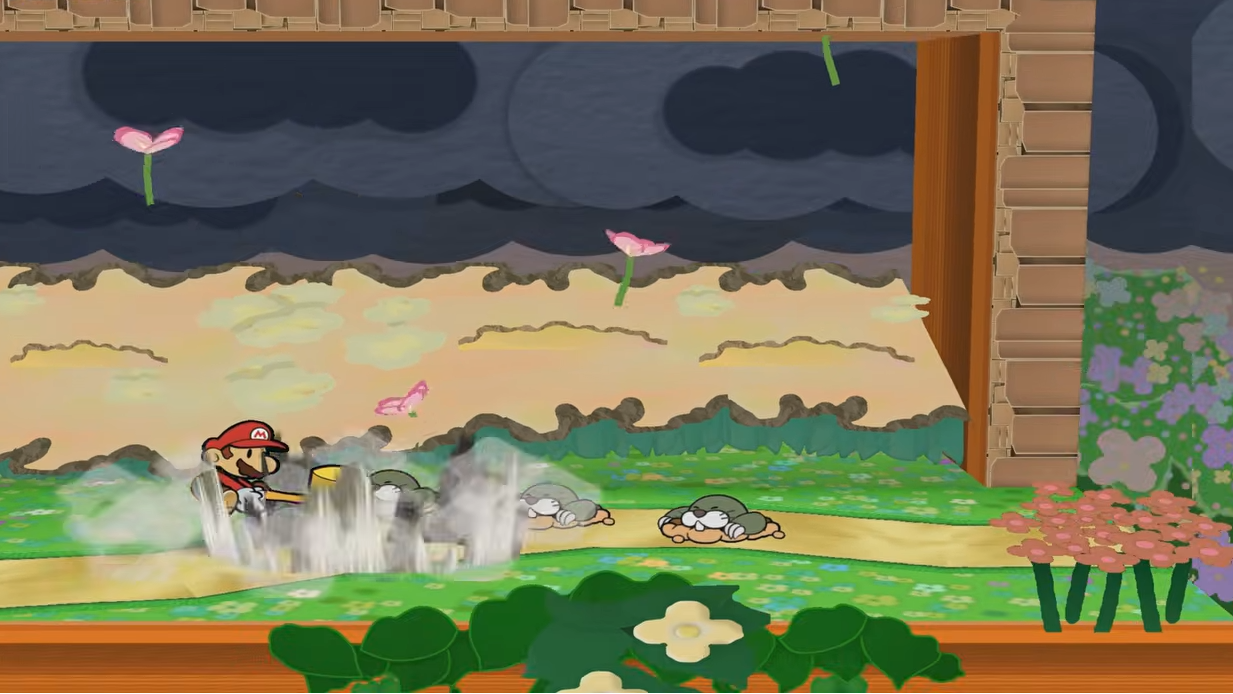 Paper Mario Master Quest boss battle N64 gameplay