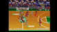Tecmo Super NBA Basketball modern court gameplay on SNES Celtics