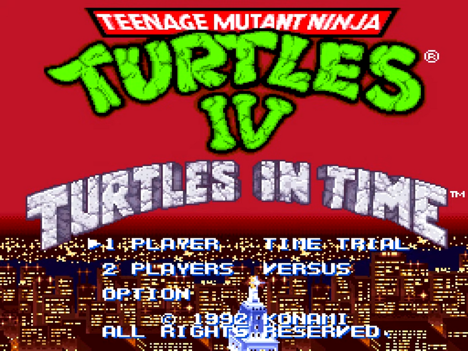 TMNT Turtles in Time (snes port) - N64