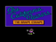 The California Raisins The Grape Escape NES title screen