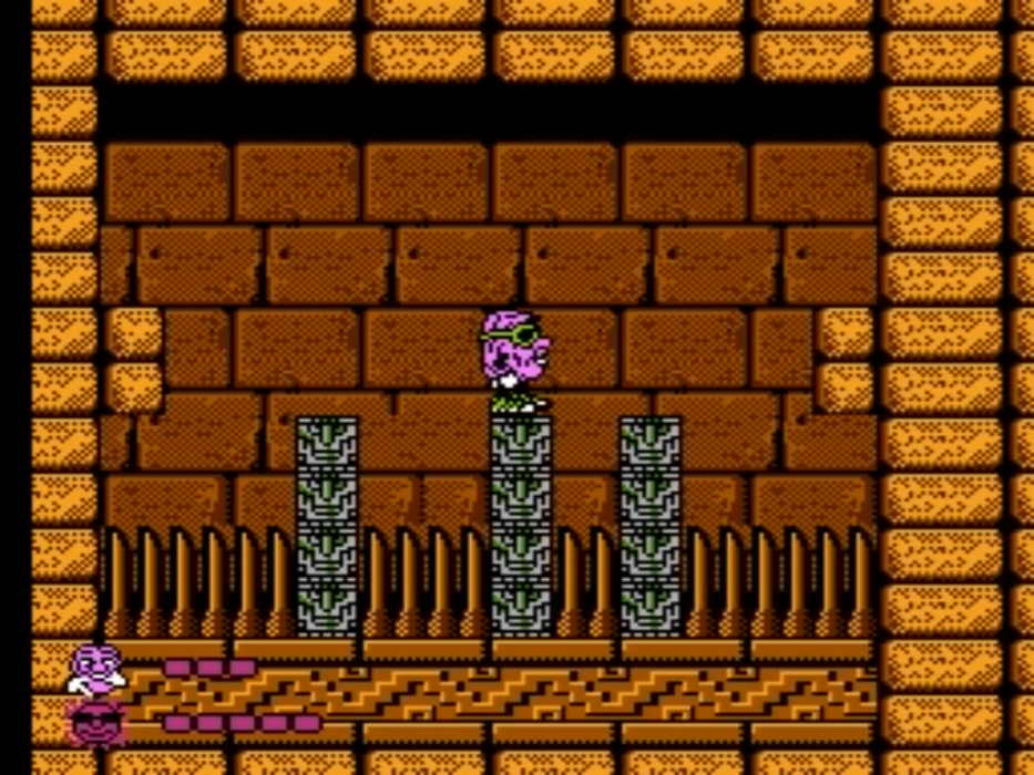 California Raisins Grape Escape NES platforming gameplay