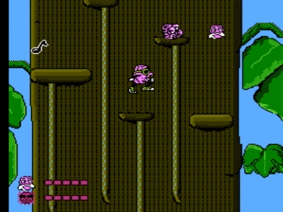 California Raisins Grape Escape NES platforming gameplay jumping