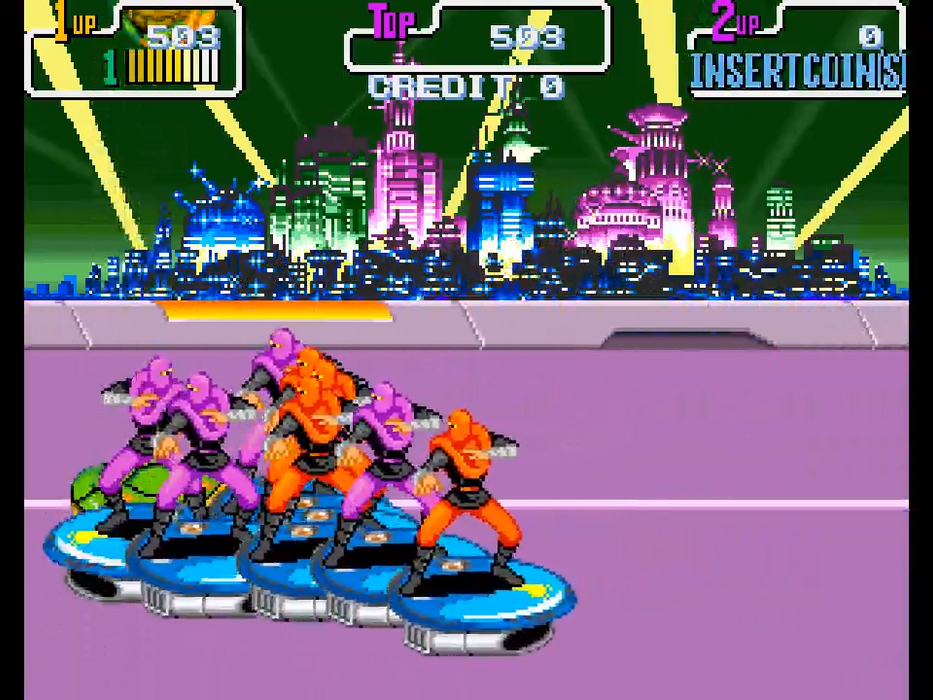 TMNT Turtles in Time (snes port) - N64