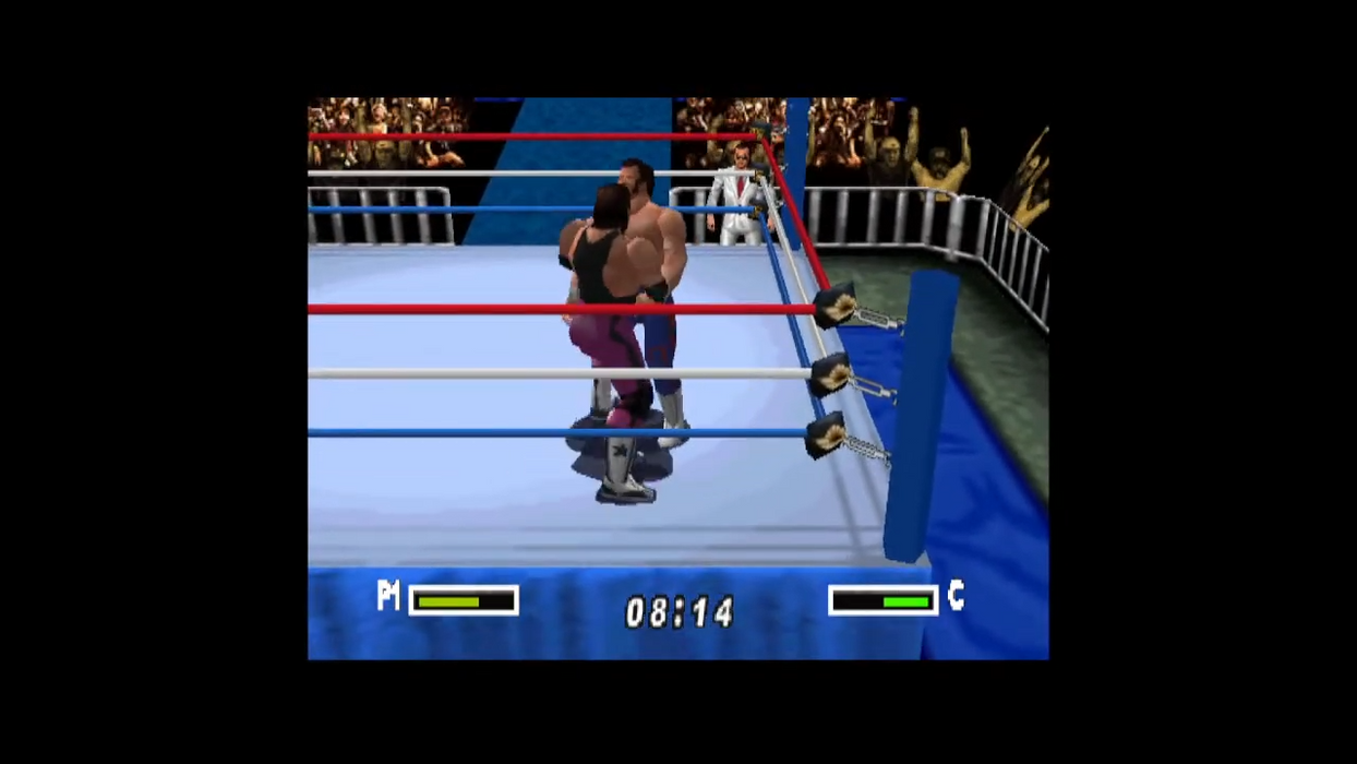 WWF Prime Time Wrestling match gameplay on Nintendo 64 2