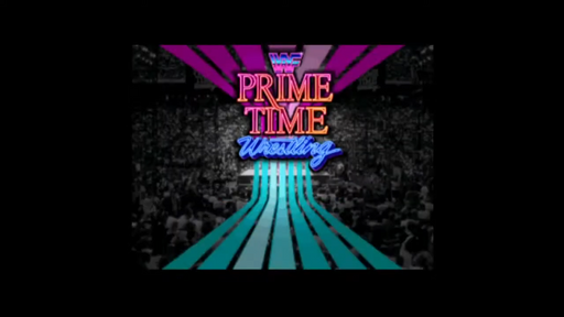 WWF Prime Time Wrestling title screen on Nintendo 64