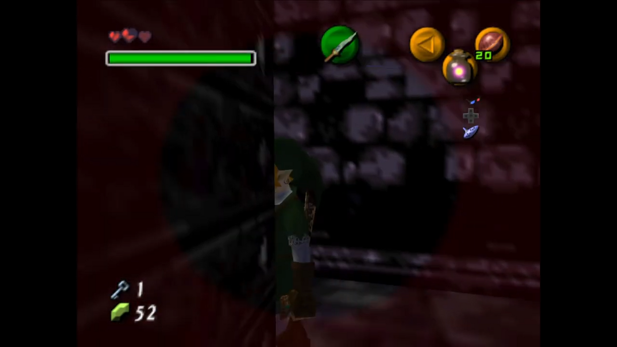 Link exploring the land of Finlay in Zelda Time Lost on N64 2