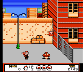 PizzaPop! Mario Edition- NES