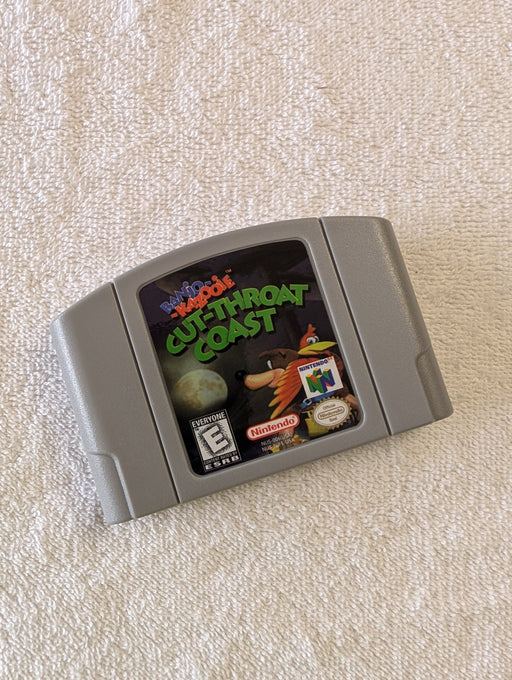 Banjo-Kazooie Cut-Throat Coast N64 cartridge ROM hack front
