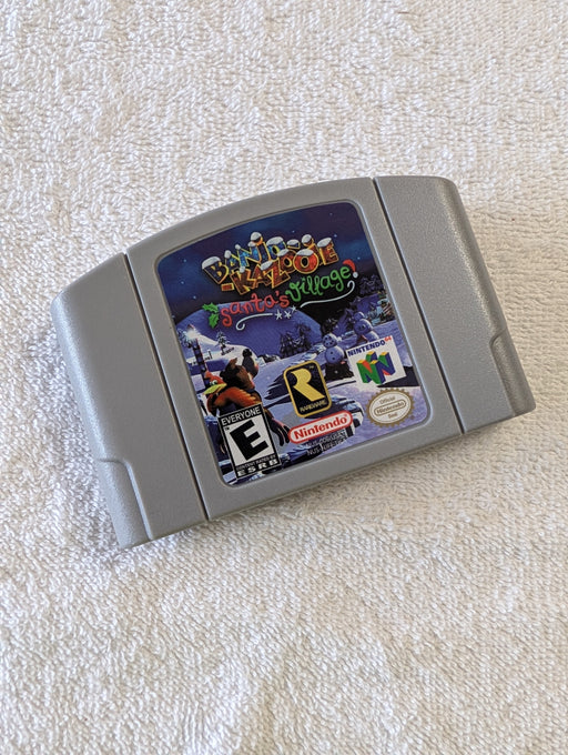 Banjo-Kazooie Santa's Village N64 cartridge Christmas ROM hack