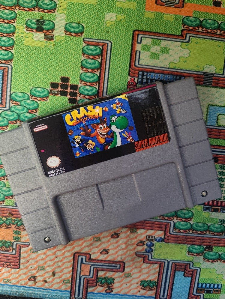 Crash and the Retro Dimension – SNES — BJs Game Vault