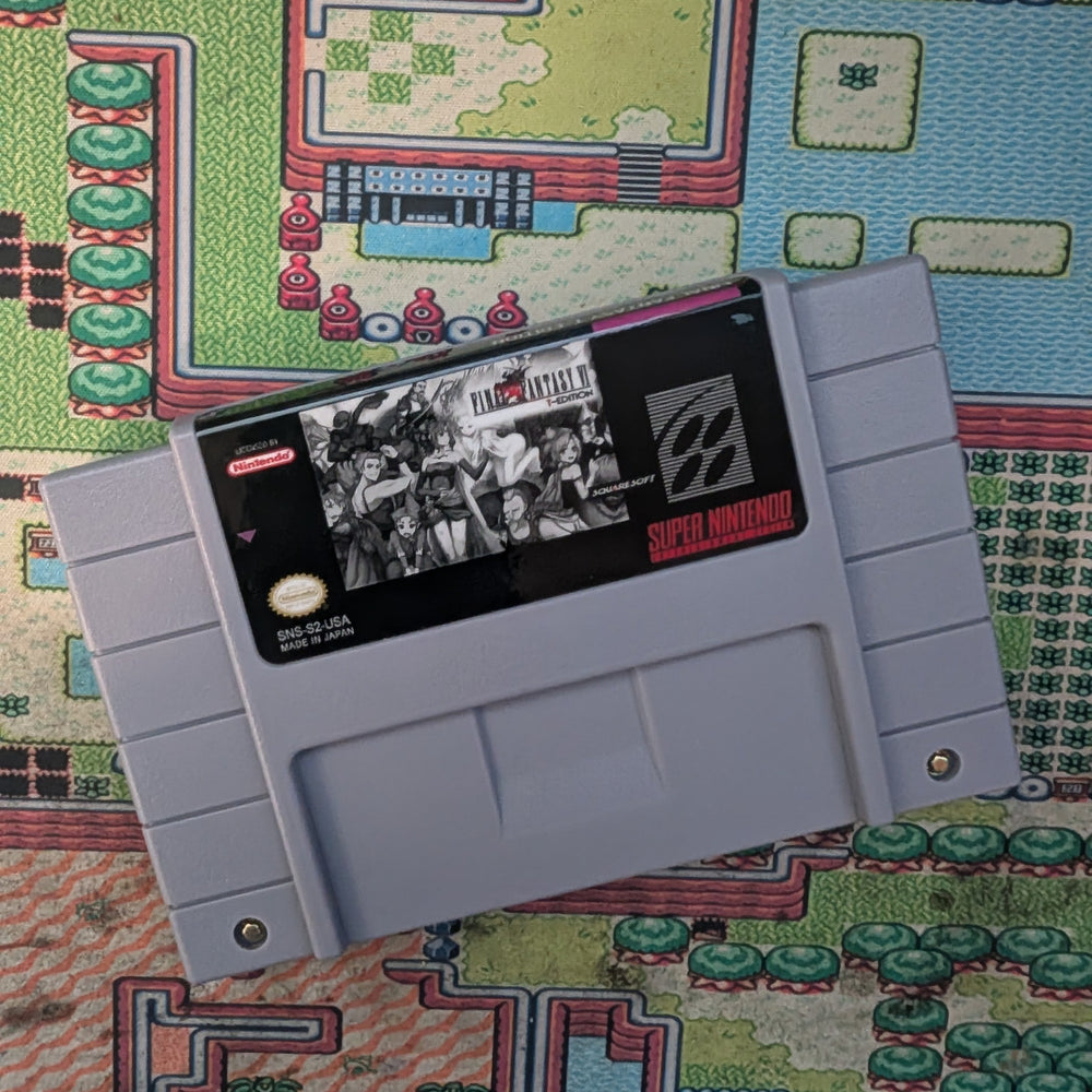 FInal Fantasy 6 t Edition v2.9 cartridge