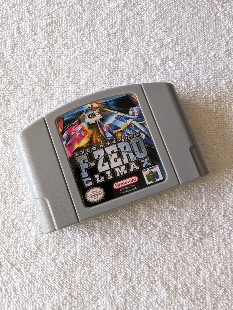 F-Zero X Climax N64 cartridge F-Zero Climax remake
