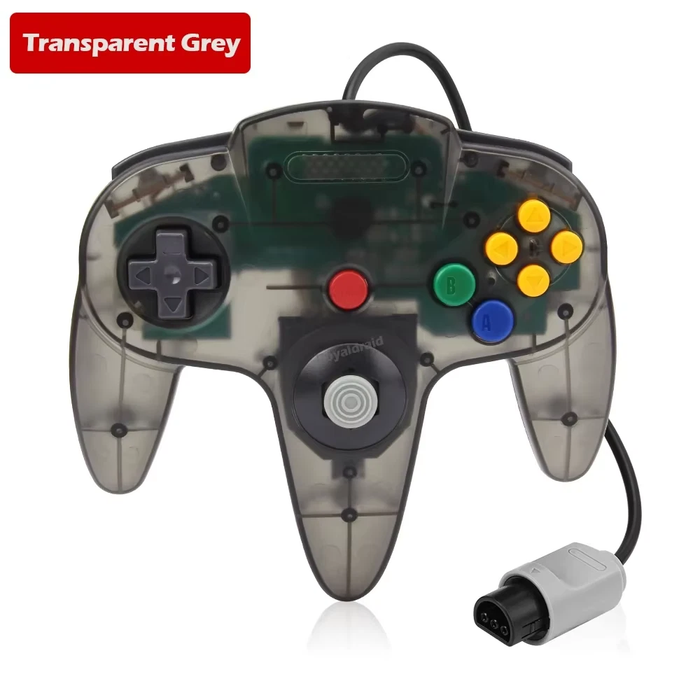 N64 Wired Controller – Retro Gamepad w/ 10-Button Layout | 8 Color Options