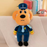 Sheriff Labrador Plush Toy – 12IN Security Dog Stuffed Animal
