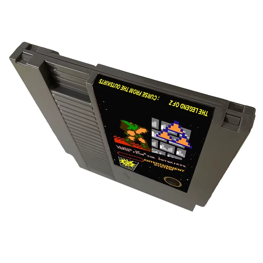 Legend of Zelda: Curse of the Outskirts – NES 8-Bit Game Cartridge
