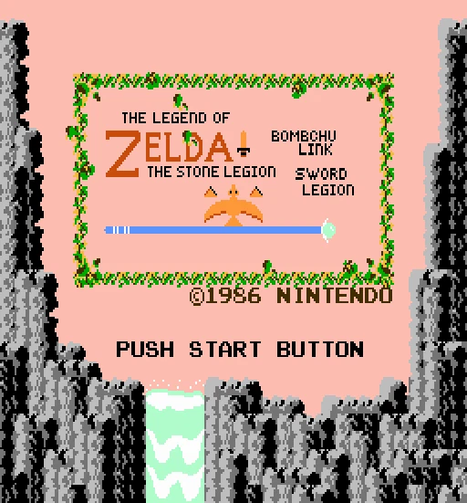 Legend of Zelda: The Stone Legion – 8 Bit Cartridge
