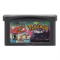 Pokémon Vega game cartridge on a white background