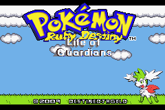 Pokémon Ruby Destiny: Life of Guardians – GBA