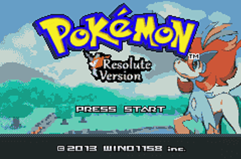 Pokémon Resolute Version – GBA
