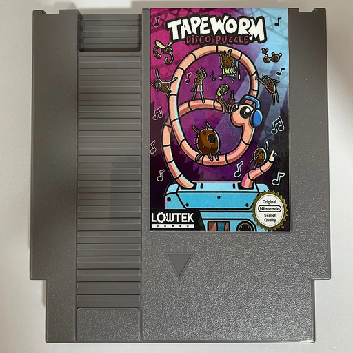 Tapeworm Disco Puzzle - NES