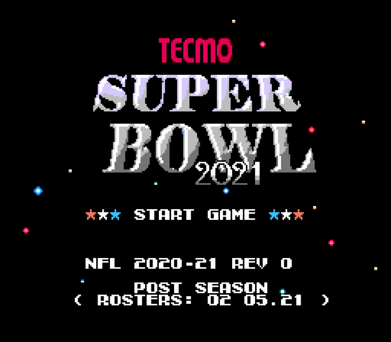 Tecmo Super Bowl 2021 - NES